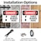 Signmission Cable Buried Here, 10 in W x Rectangle, Plastic OS-2PACK-DS-P-710-L-1051 - alternate 8
